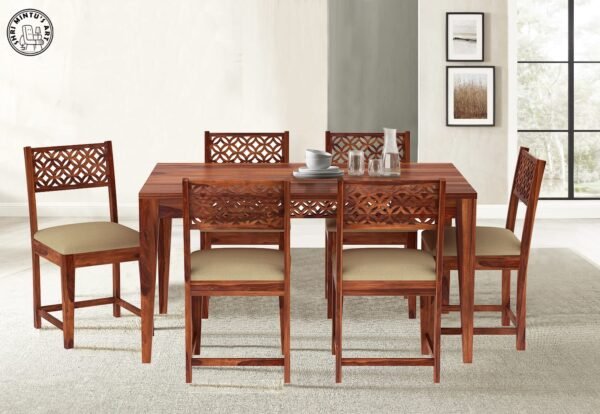 Frond 6 Seater Cushioned Dining