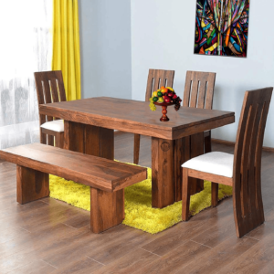 Melvina 6 Dining Seater With Bench